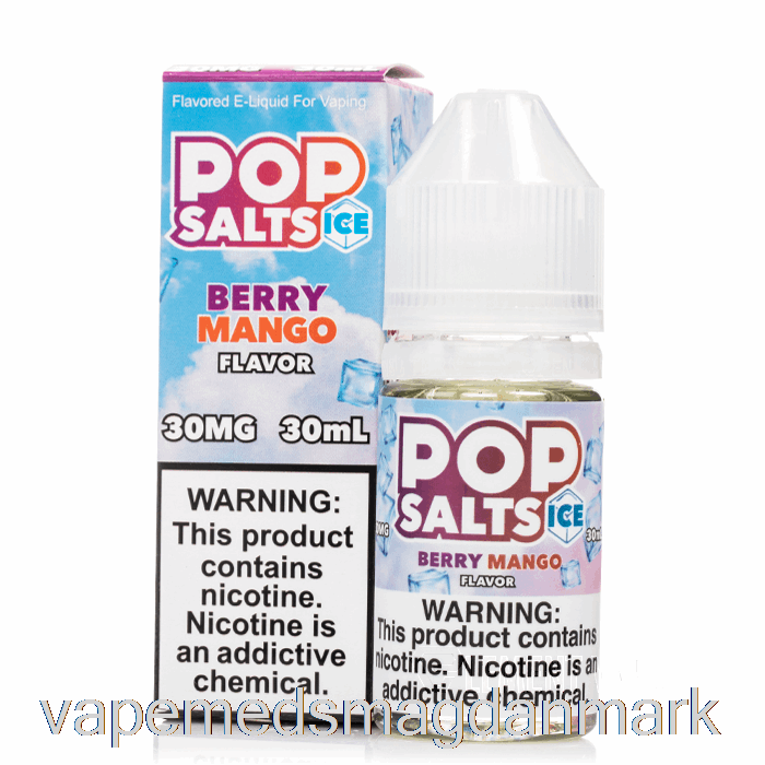 Vape Med Smag Ice Berry Mango - Popsalte - 30ml 50mg